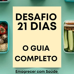 E-Book Lipofite Portugal | Desafio 21 Dias para Emagrecer