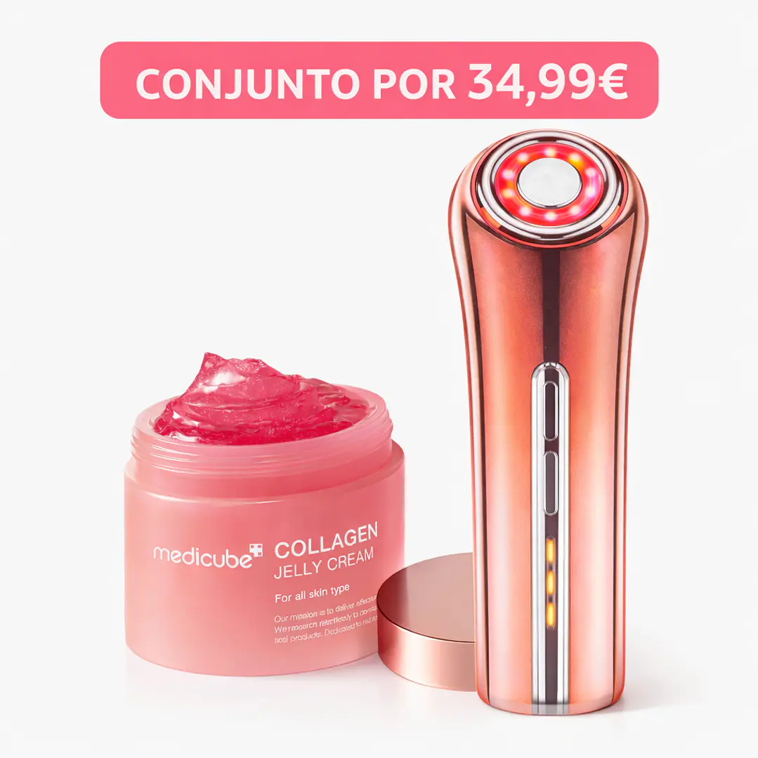 Conjunto Medicube – Collagen Jelly Cream + Aparelho Facial 1