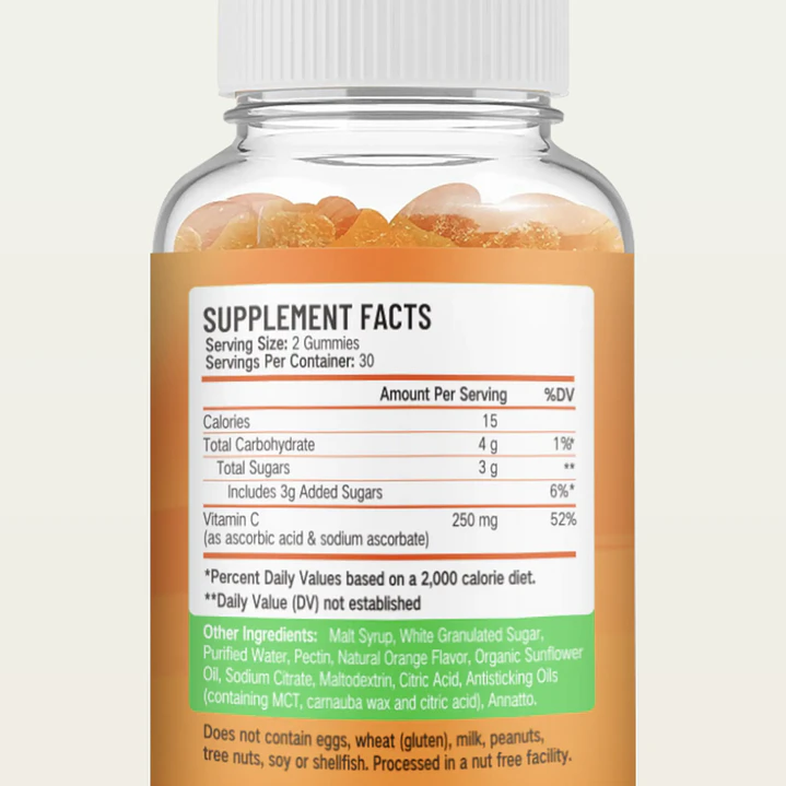 Gomas de Vitamina C  2