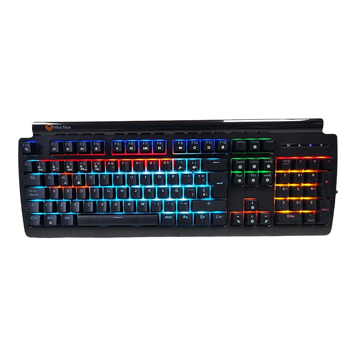 Teclado Mecánico Gamer switch azul 1