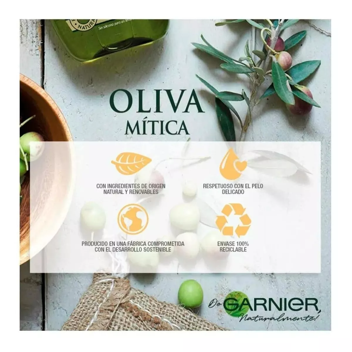 Tripack Shampoo + Acondicionador + Crema De Oliva Mítica || Precio x Mayor $6.720 5