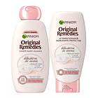 Pack shampoo y acondicionador original remedies avena 1