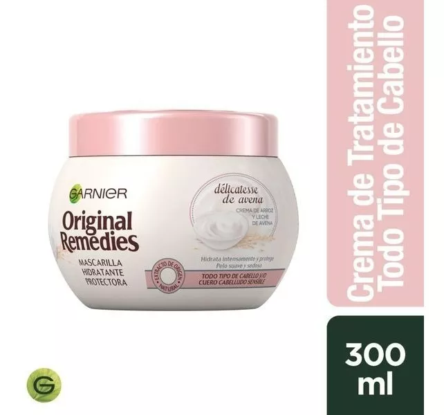 Pack Shampoo + Acondicionador + Mascarilla De Avena Garnier 2