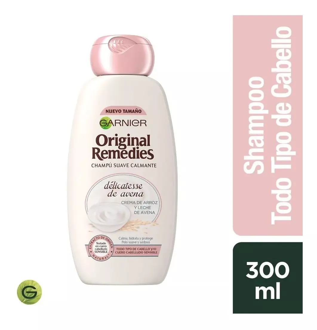 Pack Shampoo + Acondicionador + Mascarilla De Avena Garnier 4