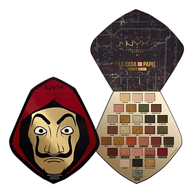 Paleta De Sombras De La Casa De Papel NYX 