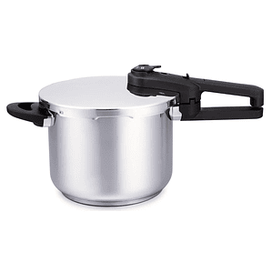 Olla a presión con mango de 6 litros