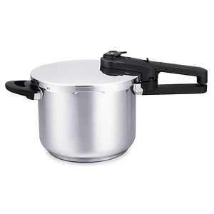 Olla a presión con mango de 6 litros
