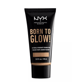 Base Maquillaje Born To Glow! Nyx Acabado Natura
