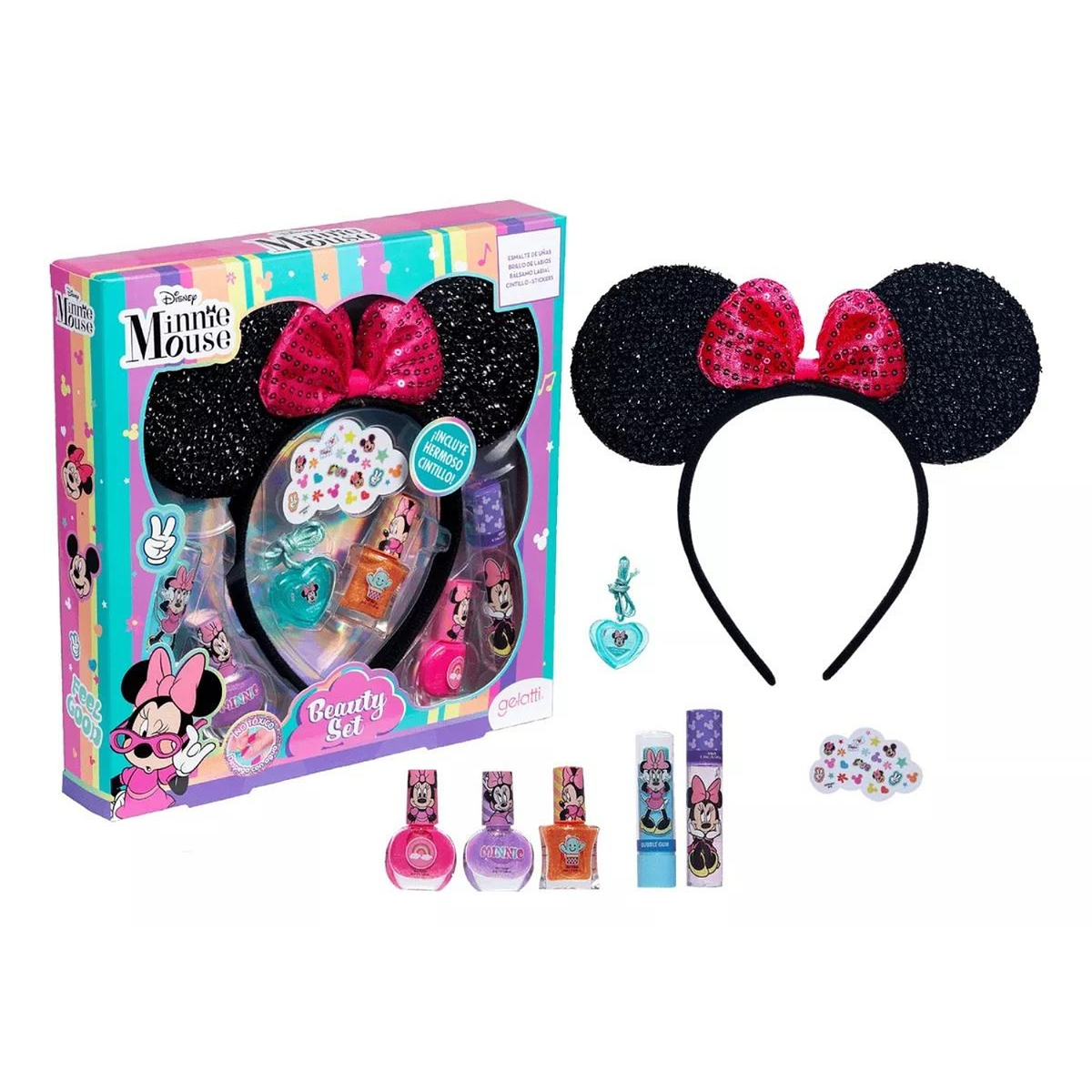 Set Maquillaje Para Niñas De Minnie Mouse  2