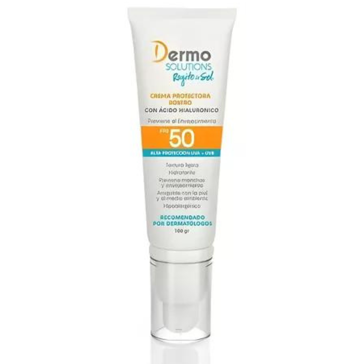 Crema Protectora Fps 50 De Rostro 50 G Dermo Solution 1