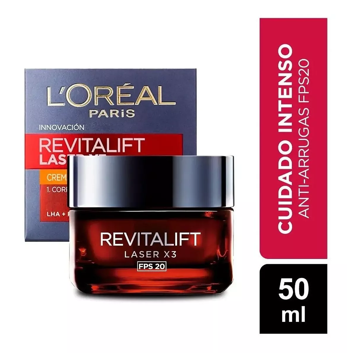 Pack Crema Anti Edad Revitalift Laser Dia y Noche 4