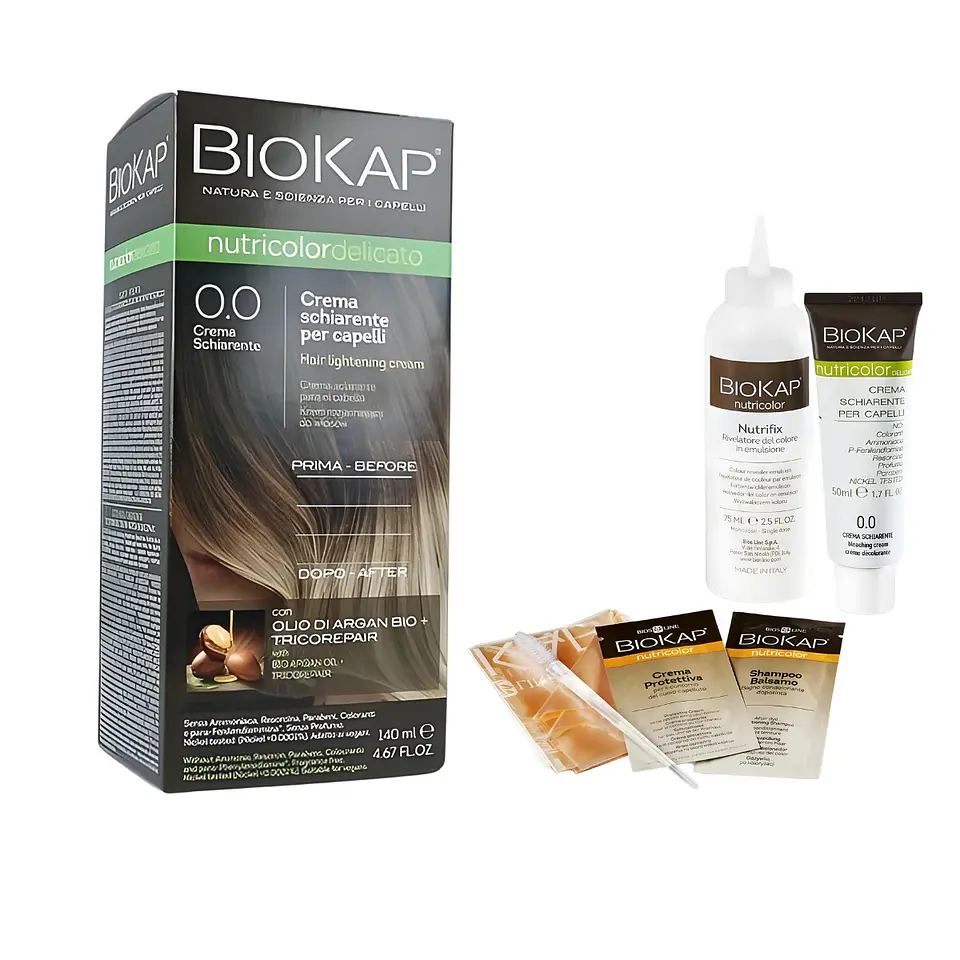 Crema aclarante para el cabello 0.0 BioKap 2
