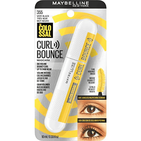 Mascara De Pestaña Colossal Curl Bounce Black Lavable