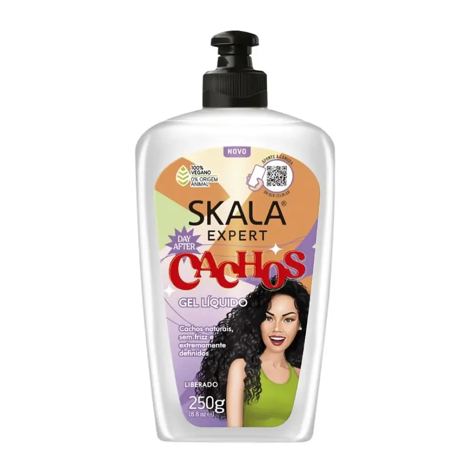 Gel liquido para peinar cachos 250g 1