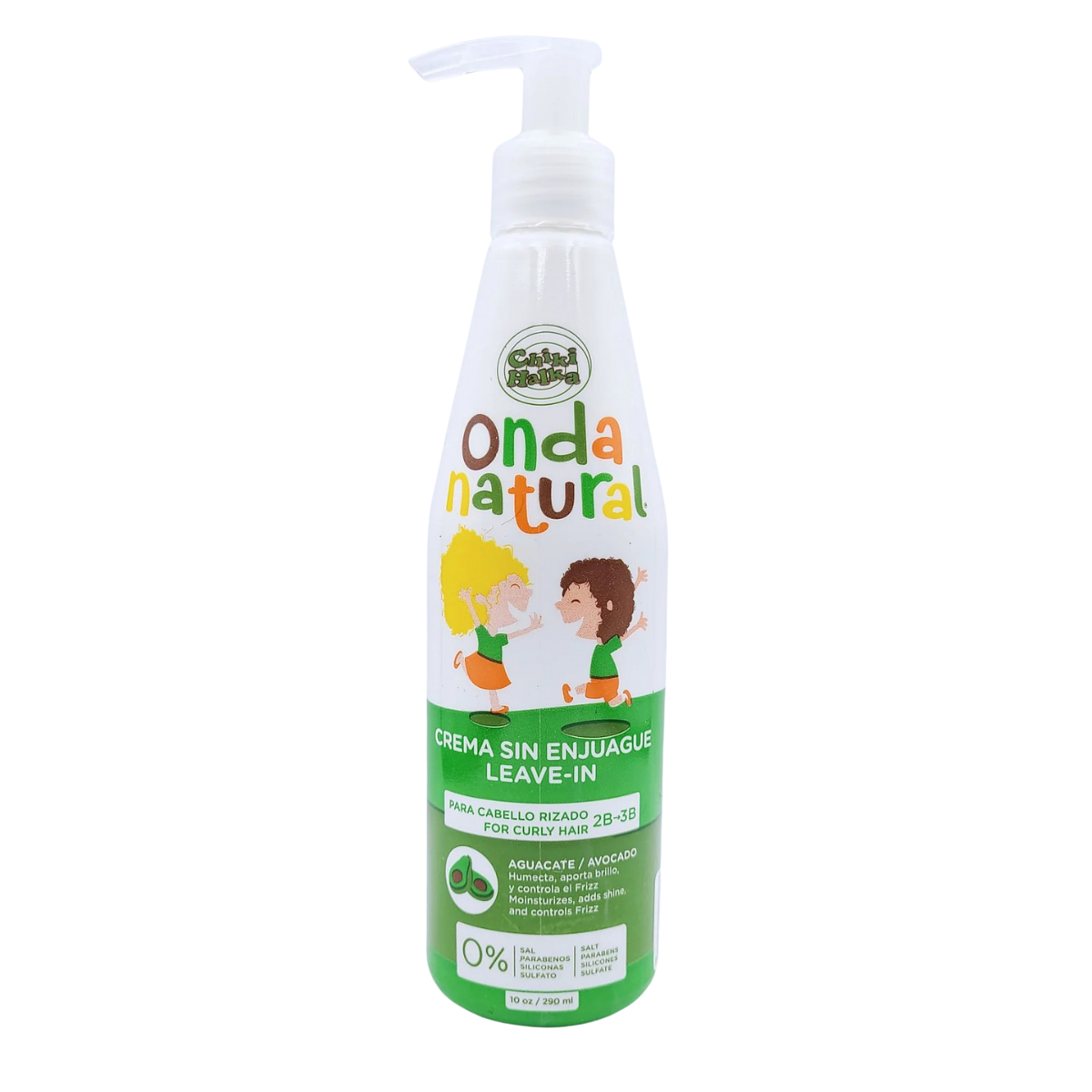 Crema sin Enjuague Leave-in para Cabello rizado 2BC,3AB NIÑOS 1