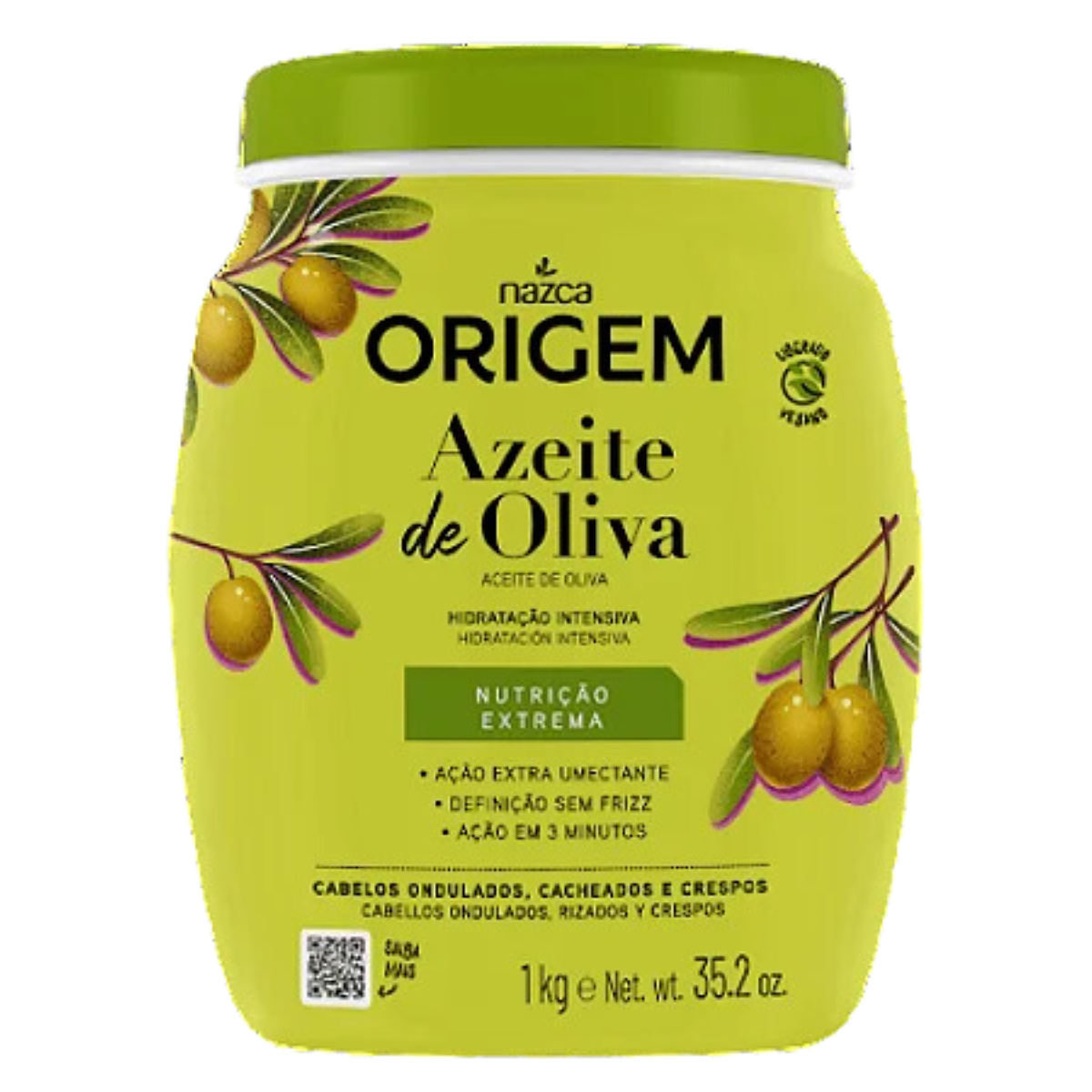 Mascarilla Nutritiva para el Cabello  Con Aceite de Oliva 1kg 2