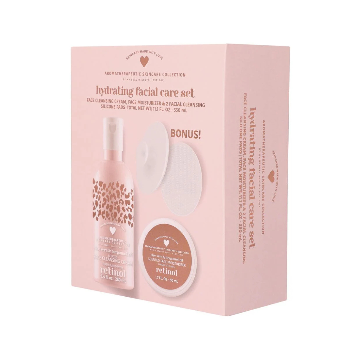 Set De Cuidado Facial Rostro Cuello Bag Ny Hydrating con retinol 1