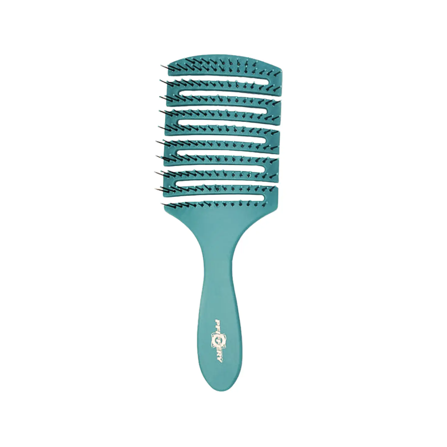Cepillo De Cabello Desenredante Verde 1