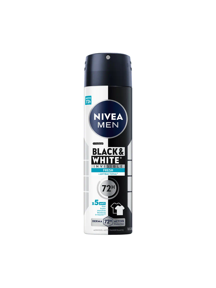 Desodorante Nivea Men Black & White Invisible FRESH 1