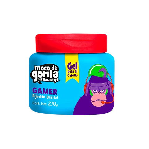 Gel para peinar Moco de Gorila Fijaciòn Bestial Gamer 270g
