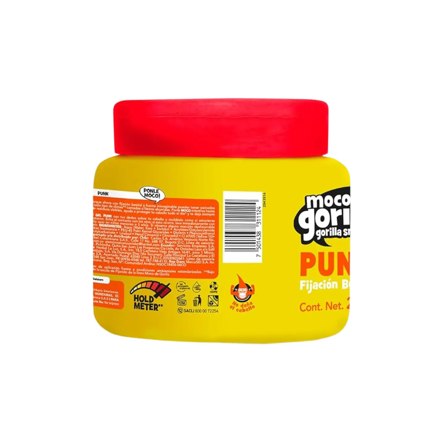 Gel para peinar Moco de Gorila Punk Fijaciòn Bestial 270g 3
