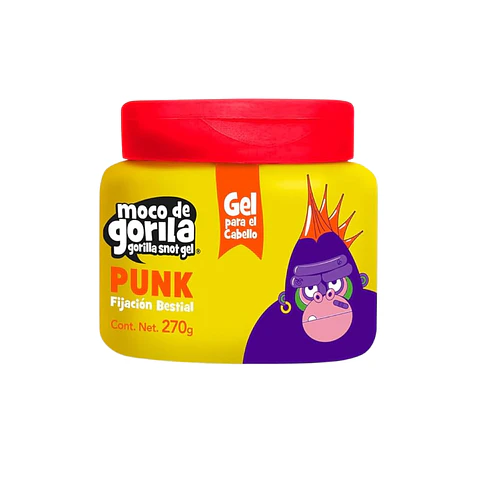 Gel para peinar Moco de Gorila Punk Fijaciòn Bestial 270g