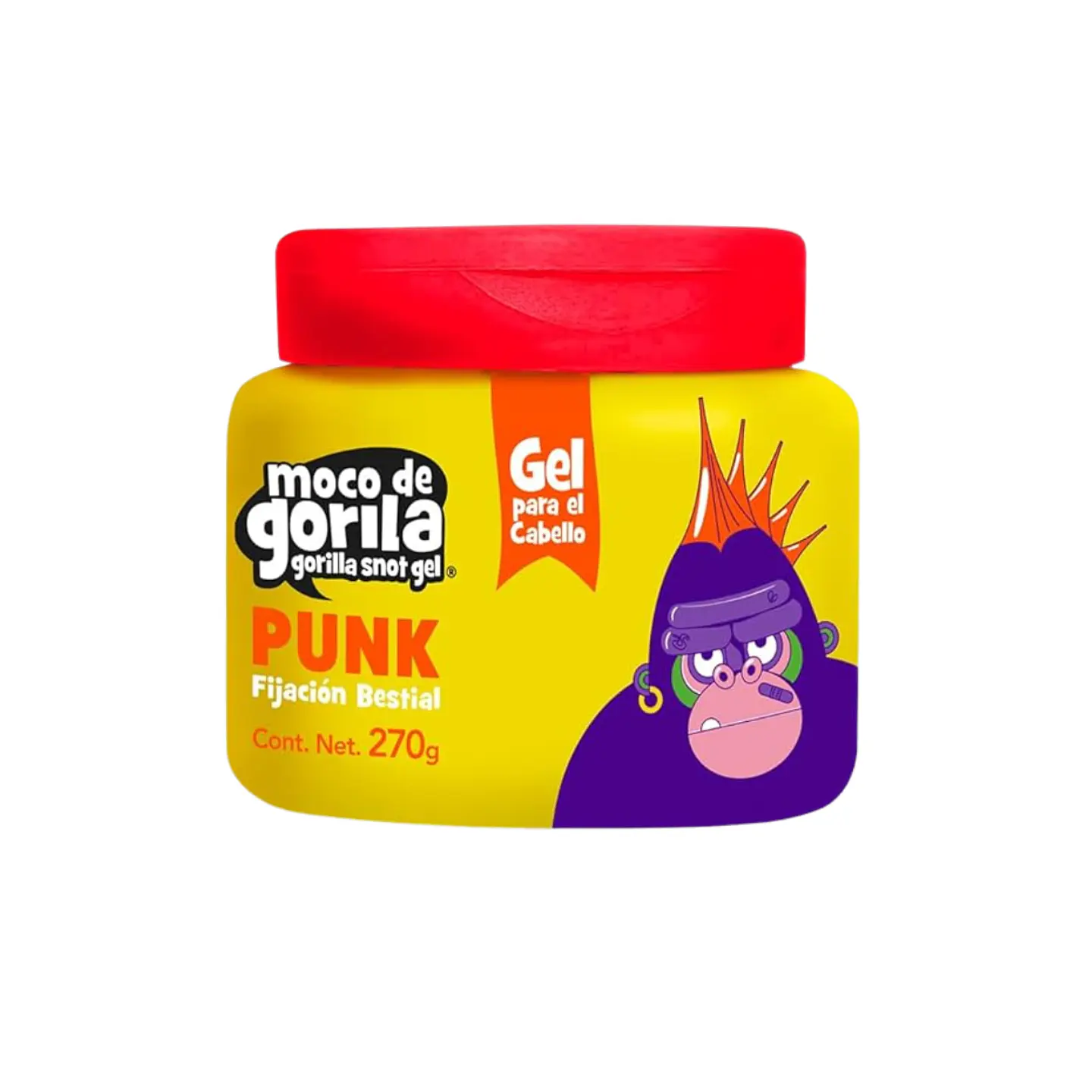 Gel para peinar Moco de Gorila Punk Fijaciòn Bestial 270g 2