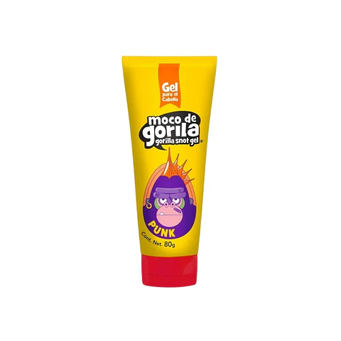 Gel para peinar Moco de Gorila Punk Fijaciòn Bestial 80g || Precio x Mayor $3.552