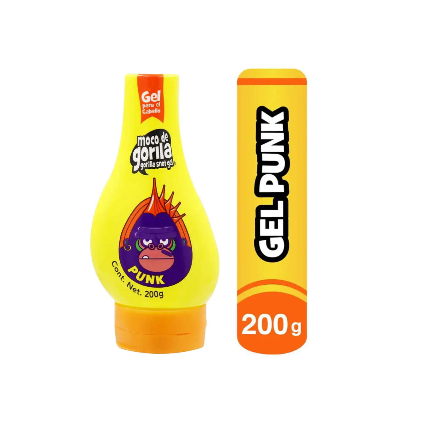 Gel para peinar Moco de Gorila Punk Fijación Bestial 200g 1