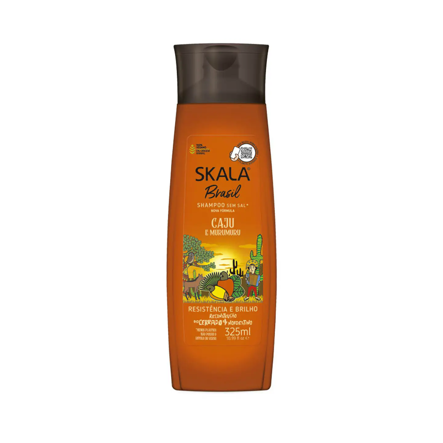 Shampoo De Caju Resistencia Y Brillo 1