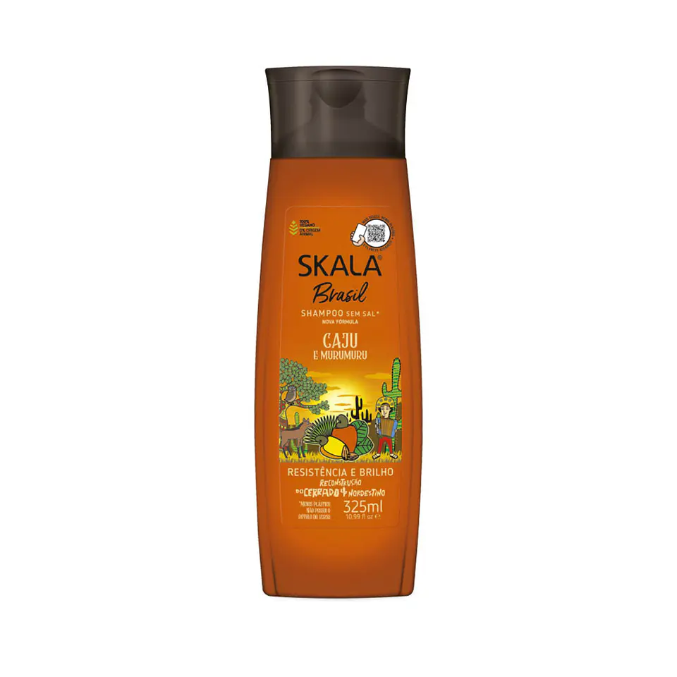 Shampoo De Caju Resistencia Y Brillo 1