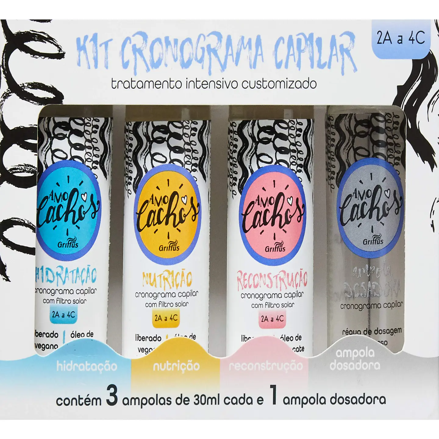 Kit Cronograma De Recuperación Capilar 30 ml 1