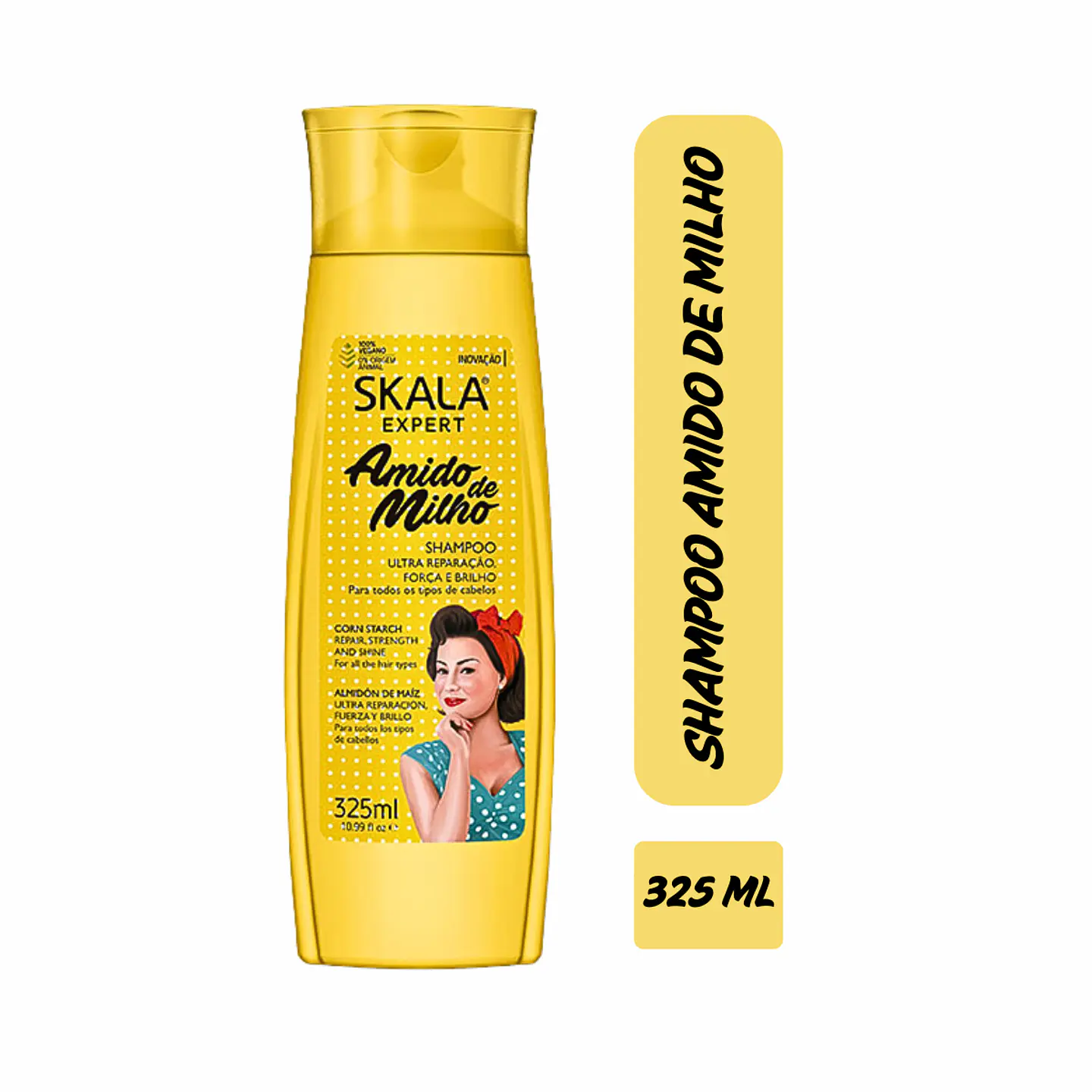 Shampoo Amido De Milho Brasil 325ml 2