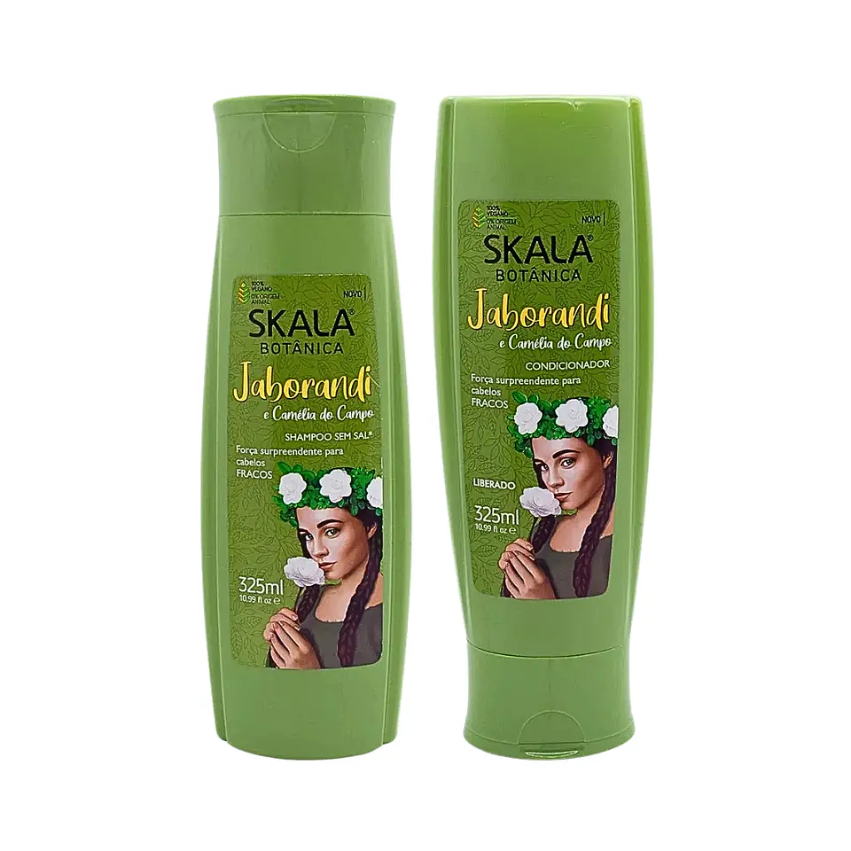 Pack Shampoo + Acond Jaborandi Botánica 650ml 3