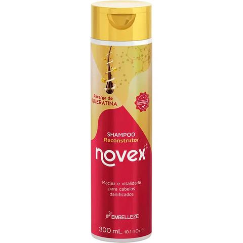 shampoo reconstructor recarga de queratina