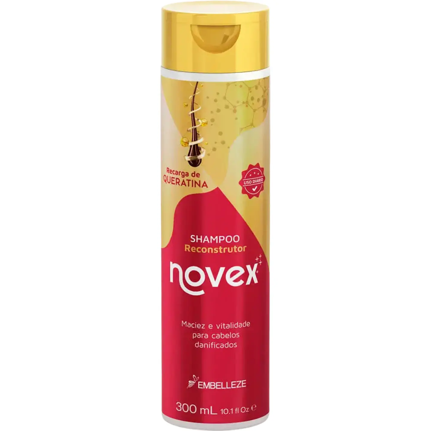 shampoo reconstructor recarga de queratina 1