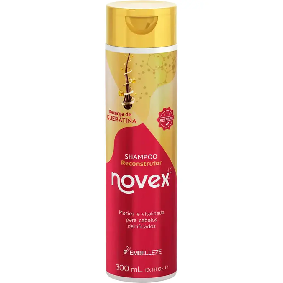 shampoo reconstructor recarga de queratina 1