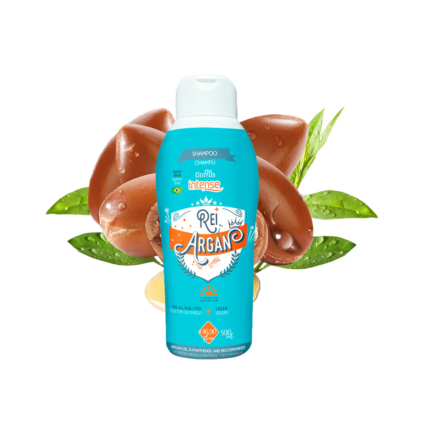 Shampoo Con Aceite De Argán Y D-pantenol 500ml 3