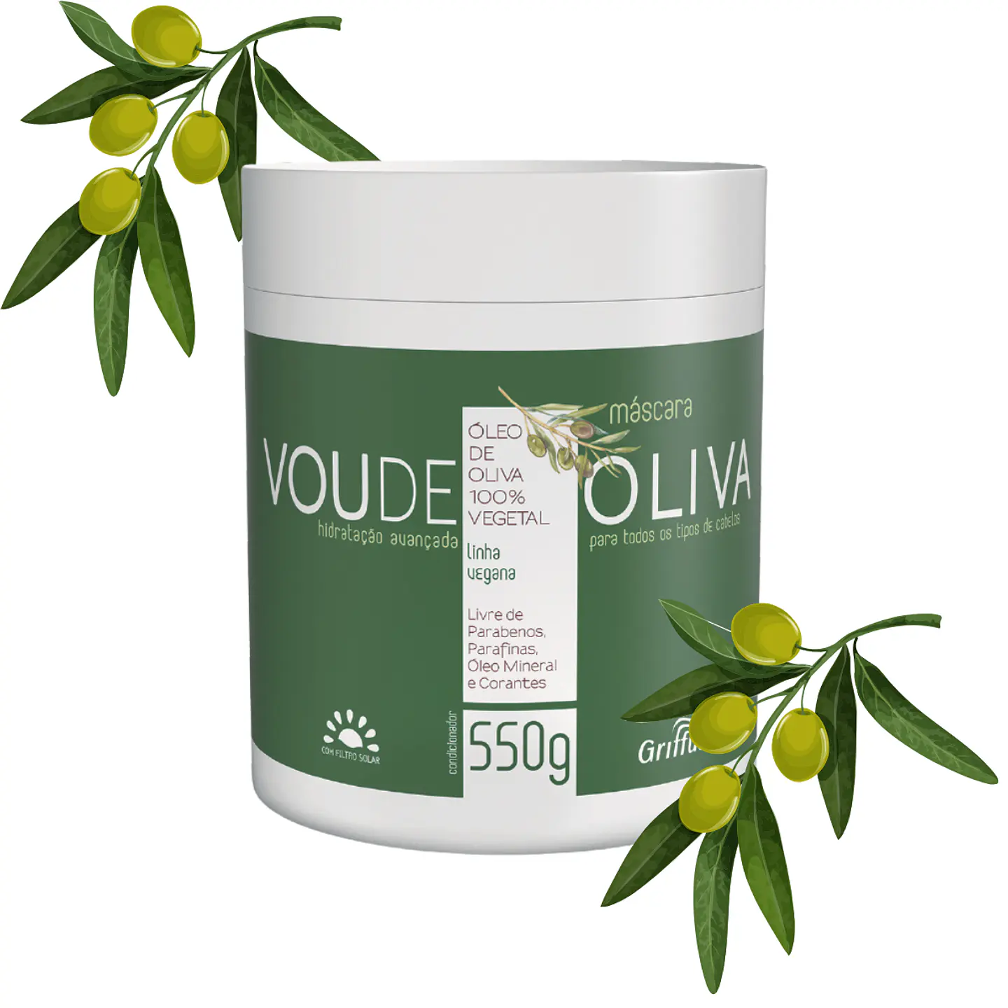 Mascara Voudeoliva Griffus Aceite Oliva Vegetal Hidratante 2