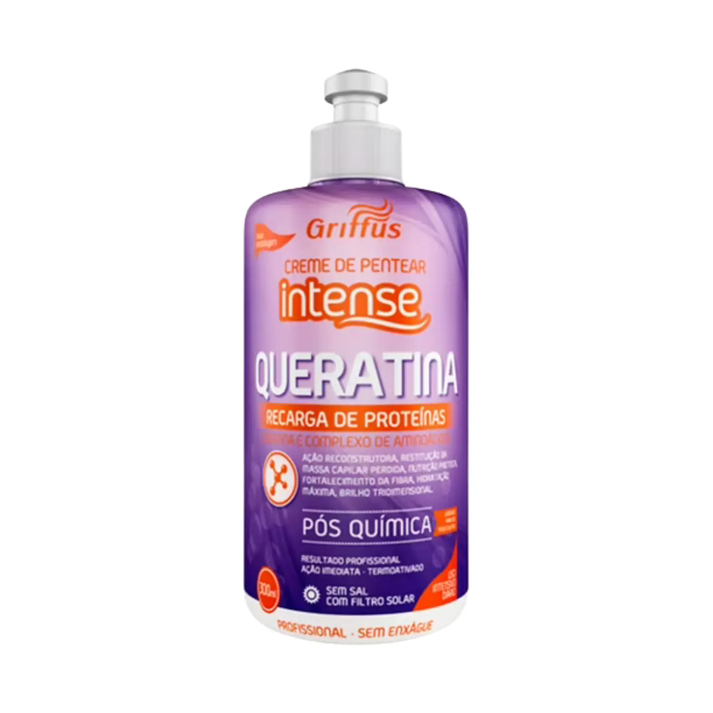 Crema De Peinar Griffus Con Queratina 300ml 1