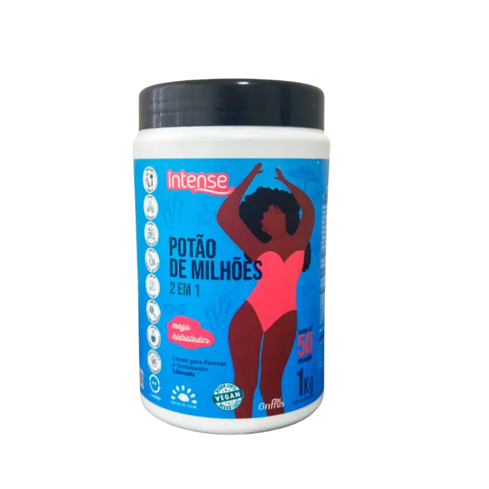 Crema de Peinar y Tratamiento 2 en 1 Potao de Milhoes 1