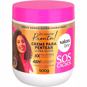 Crema para peinar SOS Cachos Ultra Gloss 500g