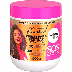 Crema para peinar SOS Cachos Ultra Gloss 500g