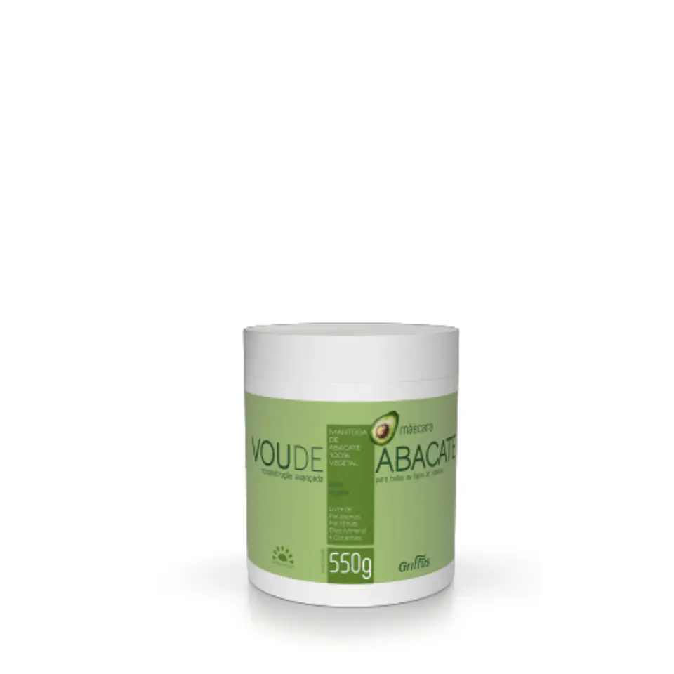 Máscara Capilar voude de abacate 550g 3