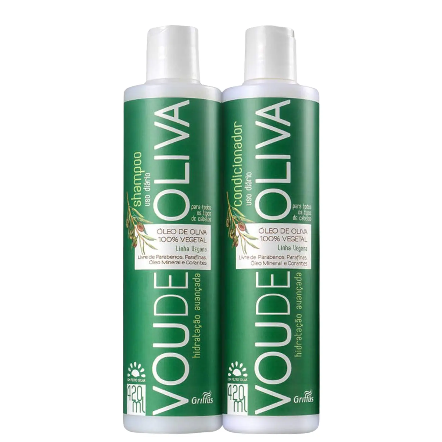 Pack Shampoo + Acondicionador Voude Oliva 1