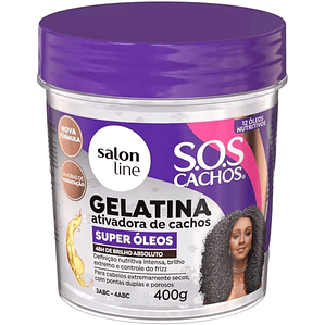 Gelatina Activador De Rulos Super Oleo S.OS Cachos