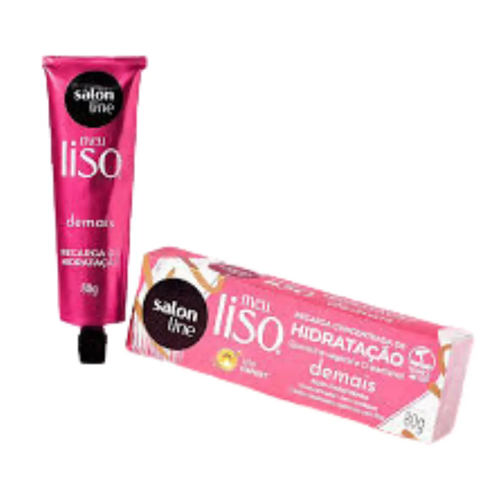Recarga de queratina concentrada meu liso 80g 3