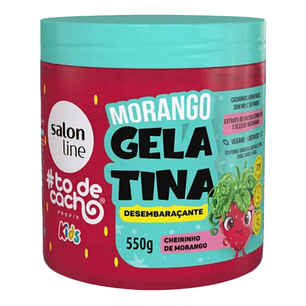 Gelatina to de Cacho Morango Desenredante 550grs