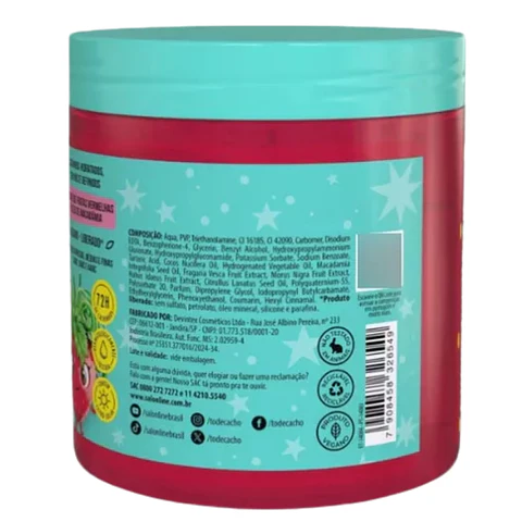 Gelatina Morango Desenredante to de Cacho 550grs