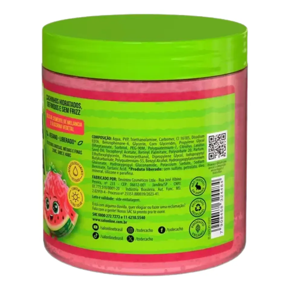Gelatina Melancia activadora to de Cacho 550grs 3